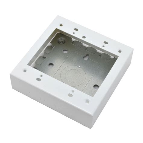 metal box with flanges|metal surface mount electrical box.